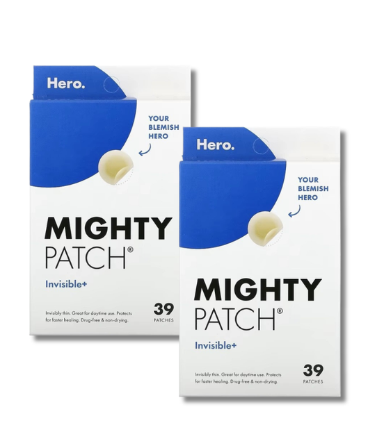 x2 Mighty Pimple patch 39 Pack - invisible+