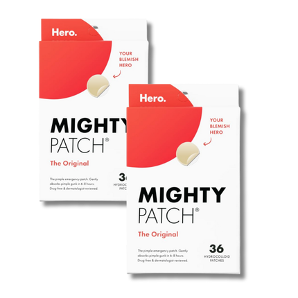 x2 Mighty Pimple Patch Original 36 pack